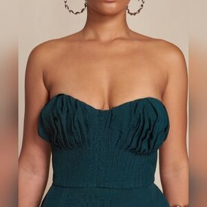 Cult Gaia Andra Top Rare Dark Seamoss- Discontinued